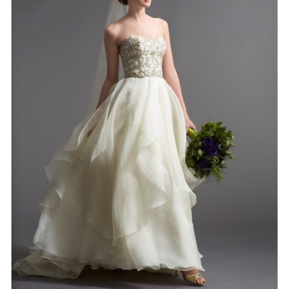 Watters Dresses & Skirts - Watters Daniella beaded wedding gown 6072b